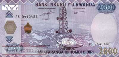 Rwanda - 2.000  Francs (#040_UNC)