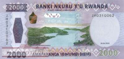 Ruanda - 2.000  Francs (#044_UNC)