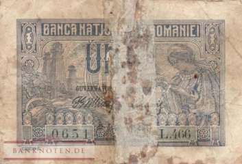 Romania - 1  Leu (#017-2_G)
