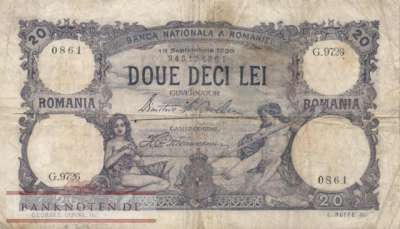 Romania - 20  Lei (#030_F)