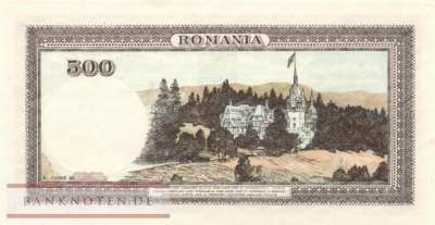 Romania - 500  Lei (#051a-1_UNC)