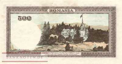 Romania - 500  Lei (#051a-4_AU)