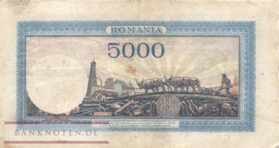 Romania - 5.000  Lei (#055-2_F)