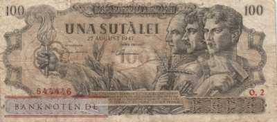 Romania - 100  Lei (#065a_VG)