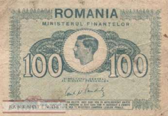 Romania - 100  Lei (#078-2_F)