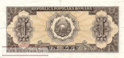 Romania - 1  Leu (#081b_VF)