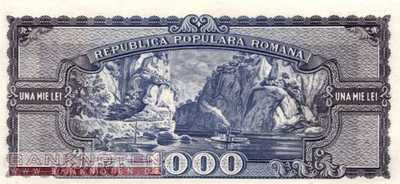 Romania - 1.000  Lei (#087a_UNC)