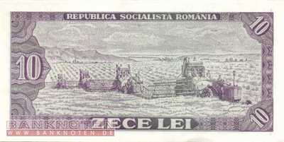 Romania - 10  Lei (#094a-2_UNC)