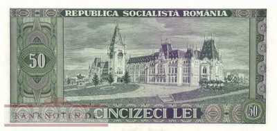 Romania - 50  Lei (#096a-2_UNC)