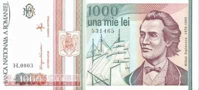 Romania - 1.000  Lei (#102_UNC)