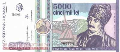 Romania - 5.000  Lei (#103a_UNC)