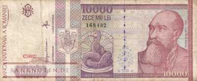 Rumänien - 10.000  Lei (#105_F)