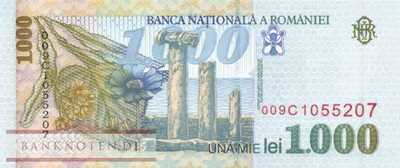 Romania - 1.000  Lei (#106-2_UNC)