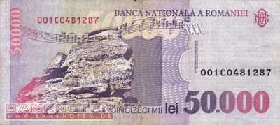 Romania - 50.000  Lei (#109Aa_VF)