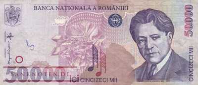 Romania - 50.000  Lei (#109a_VG)