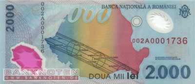 Romania - 2.000  Lei (#111a_UNC)