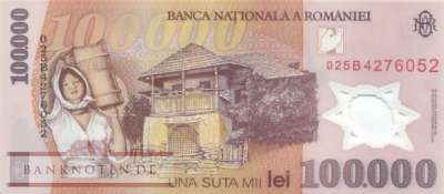 Rumänien - 100.000  Lei (#114a-02_UNC)