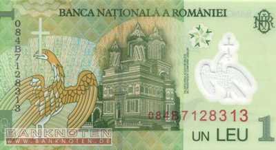 Romania - 1  Leu (#117d_UNC)