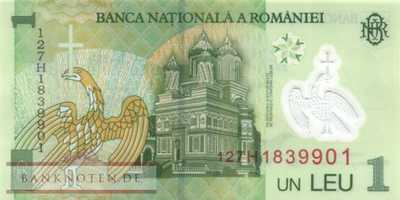 Romania - 1  Leu (#117g_UNC)