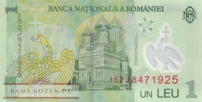 Romania - 1  Leu (#117j_UNC)