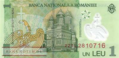 Romania - 1  Leu (#117n_UNC)