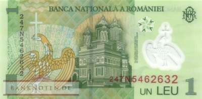 Romania - 1  Leu (#117p_UNC)