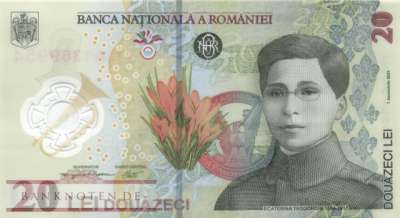 Romania - 20  Lei (#119Ab_UNC)