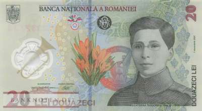 Romania - 20 Lei (#119Ac_UNC)