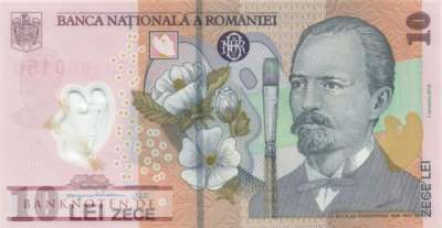 Romania - 10  Lei (#119l_UNC)
