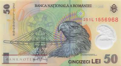 Rumänien - 50  Lei (#120l_UNC)