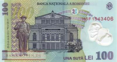 Romania - 100  Lei (#121g_UNC)