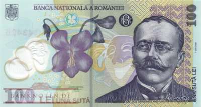 Romania - 100  Lei (#121g_UNC)