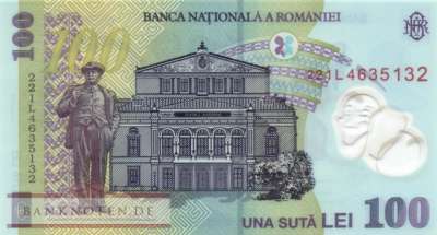 Rumänien - 100  Lei (#121m_UNC)