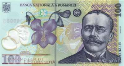 Rumänien - 100  Lei (#121n_UNC)
