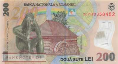 Rumänien - 200  Lei (#122p_UNC)