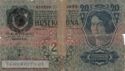 Rumänien - 20  Kronen (#R015_FAIR)