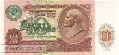 Russland - 10  Rubles (#240a_UNC)