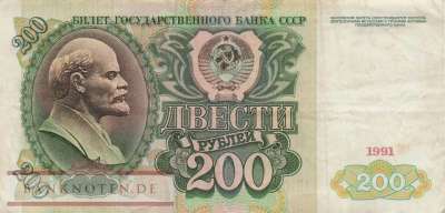 Russland - 200  Rubles (#244a_F)