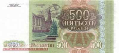 Russland - 500  Rubles (#256_UNC)