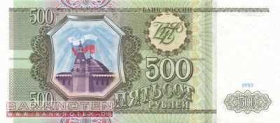 Russland - 500  Rubles (#256_UNC)