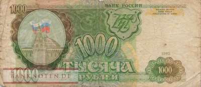 Russland - 1.000  Rubles (#257_VG)