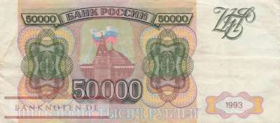 Russland - 50.000  Rubles (#260a_F)