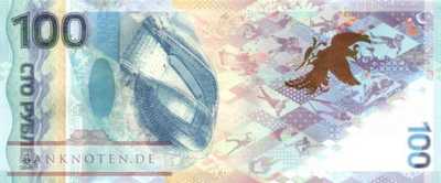 Russia - 100  Rubles - Olympic Games Sochi (#274a_UNC)