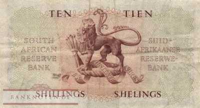 South Africa - 10  Shillings (#090a_VF)