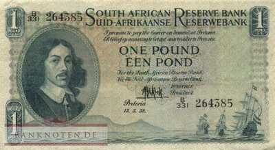 South Africa - 1  Pound (#092d-58_VF)