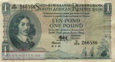 South Africa - 1  Pound (#093e-58_VF)