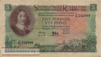 Südafrika - 5  Pounds (#096c-59_F)