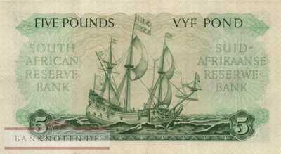 South Africa - 5  Pounds (#097a-51_XF)