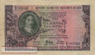 Südafrika - 10  Pounds (#098-55_F)