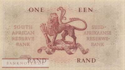 Südafrika - 1  Rand (#102b_VF)
